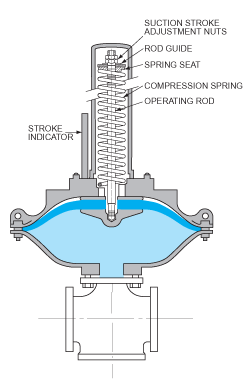 ODS Pump: Spring-Assisted Variant Diagram